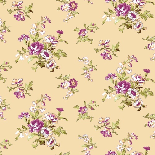 Maywood Studios | Veranda | Trailing Vine Soft Yellow MAS11052-S