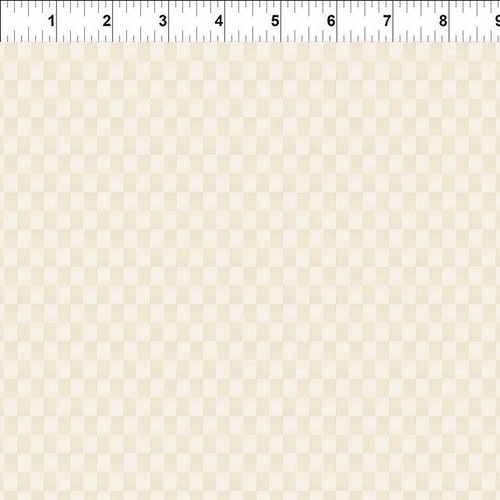 In The Beginning | Woodland Animals | Tonal Check Cream 10QFA-1
