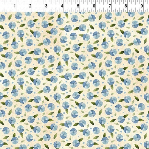 In The Beginning | Woodland Animals | Flowers Blue 7QFA-2