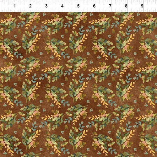 In The Beginning | Woodland Animals | Acorn Leaves Brown 6QFA-2