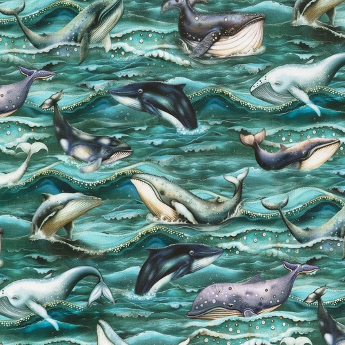 Studio RK | Ocean Fantasy | Whales Lagoon SRKD-24181-71