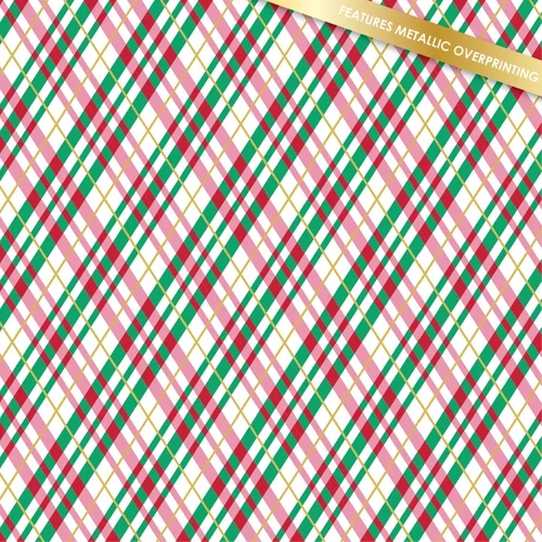 Devonstone | Holly Jolly Plaid Metallic | Christmas Multi DVC1234