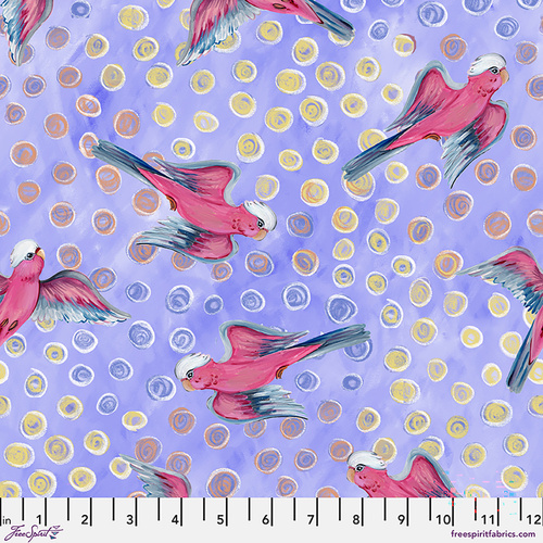 Helen Godden | Birds of a Feather | Galahs Lavender PWHG017.LAVENDER