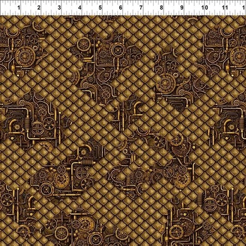 ITB | Jason Yenter | Steampunk Dragon Dynasty | Scales/Pipes Gold 9DSD-1