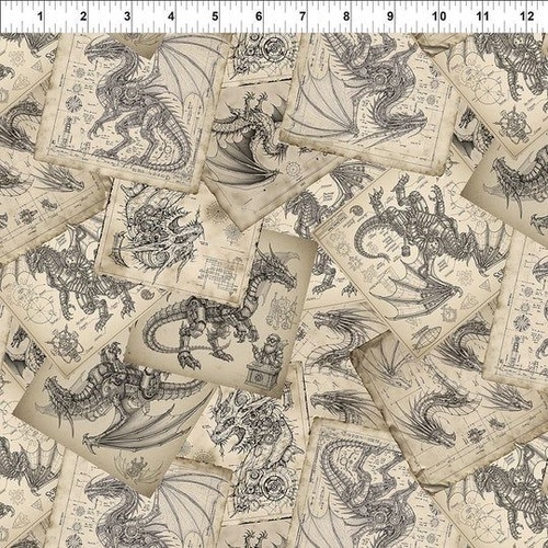 ITB | Jason Yenter | Steampunk Dragon Dynasty | Schematics Beige 5DSD-1