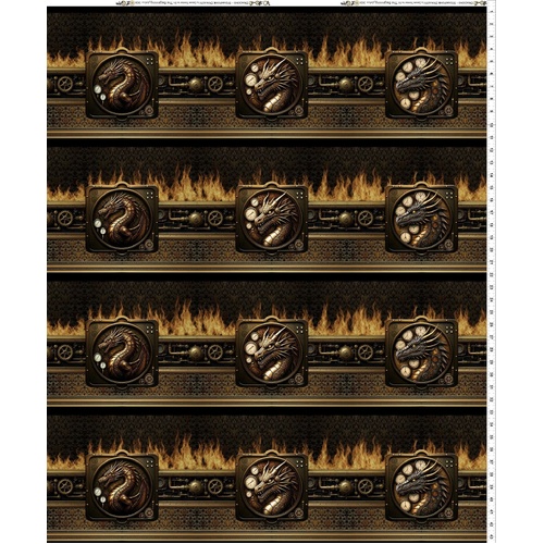 ITB | Jason Yenter | Steampunk Dragon Dynasty | Border Multi 3DSD-1