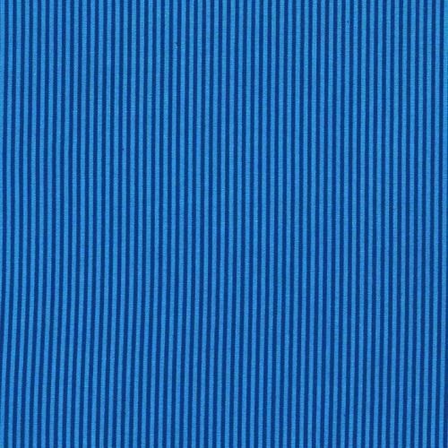 Mini Stripes Cobalt