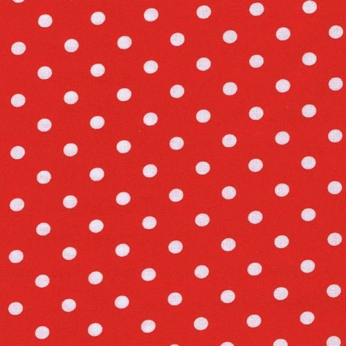 Medium Spots Red White