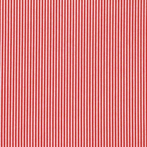 Mini Stripes Red White