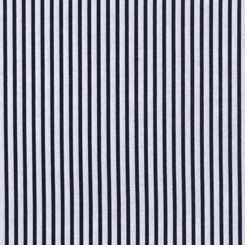 Medium Stripes Navy White