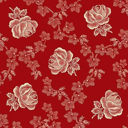 Garibaldi Rose Red Per Metre