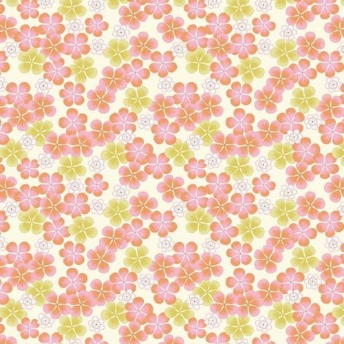 Tropicana Floral Orange