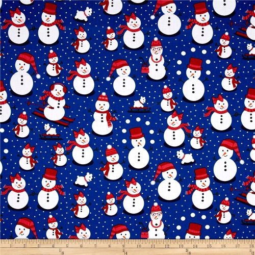 Polar Pals Snowmen Blue
