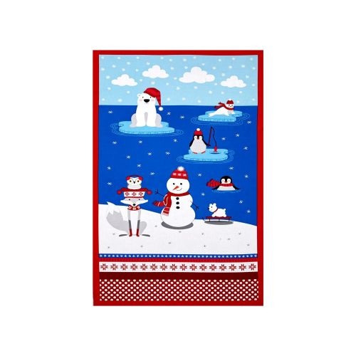 Polar Pals Blue Panel