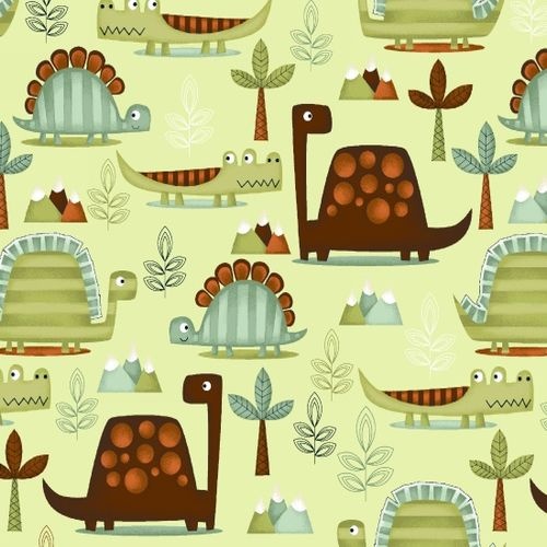 Dino-riffic Dinosaurs Main Cream