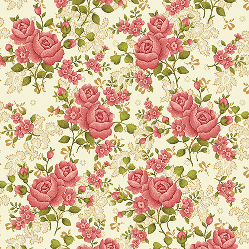 Homestead Backing Rose Cream