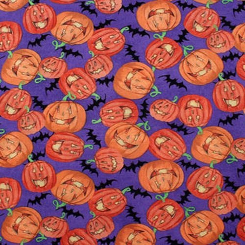 Halloween Jack-o-Lanterns Bats