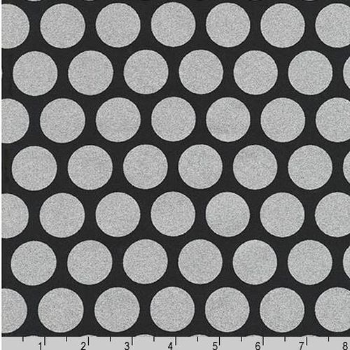 Spot on Black Silver
