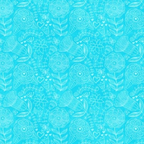 Flower Blender Blue