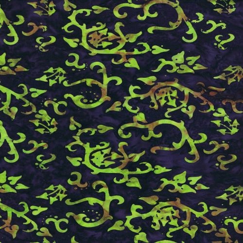 Scroll Batik Purple