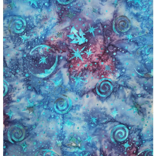Night Batik Blue