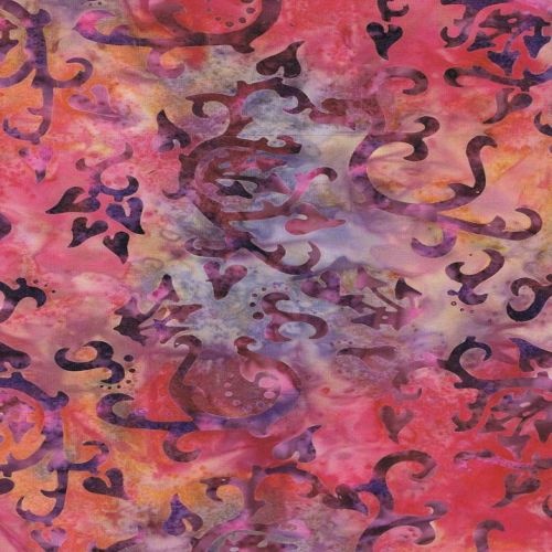 Scroll Batik Pink