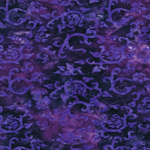 Scroll Batik Purple