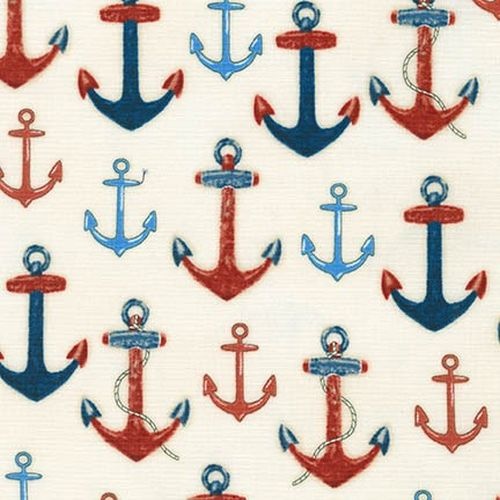 Nautical Anchors White