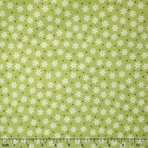 Daisy Floral Green
