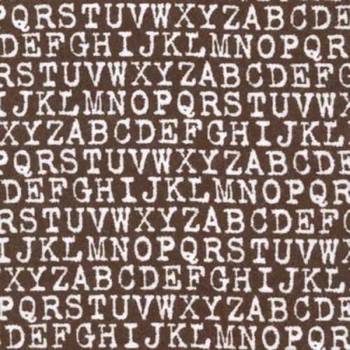 Alphabet Brown