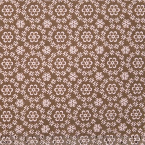 Daisy Flowers Brown