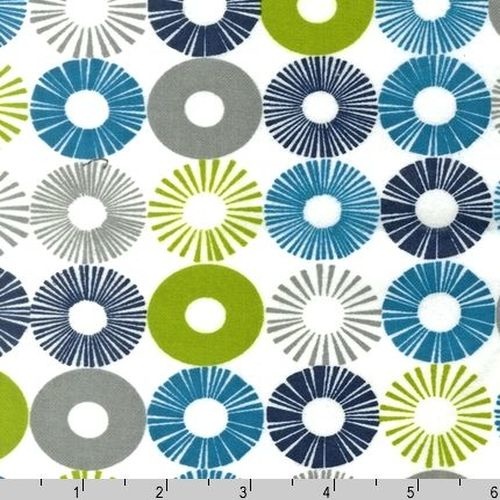 Funky Circles Flannel