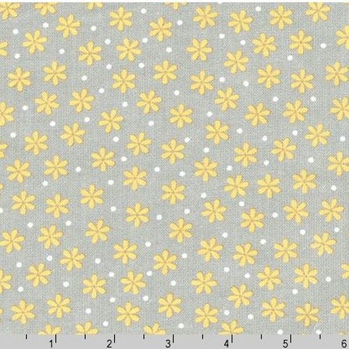Daisy Yellow Flannel