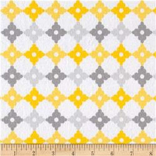 Diamonds White Flannel