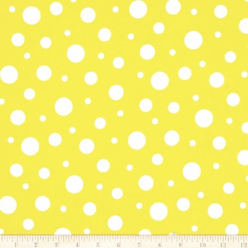 Spots Flannel Yellow