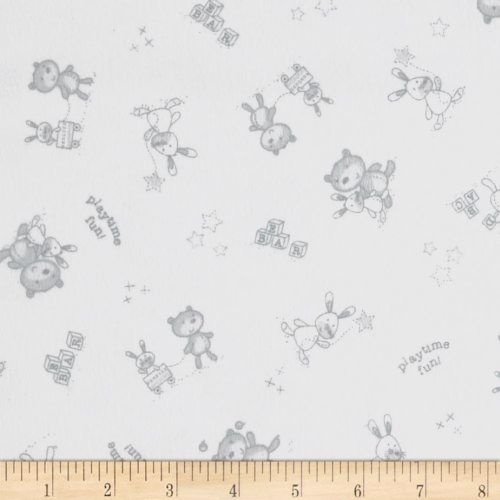 Playtime Flannel grey