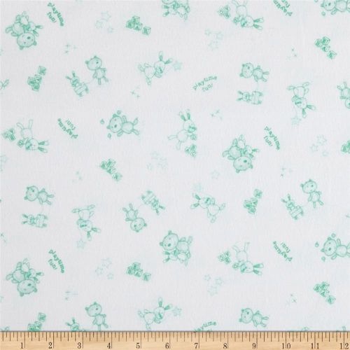 Playtime Flannel Mint