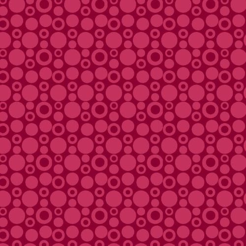 Circle Spots Ruby Red
