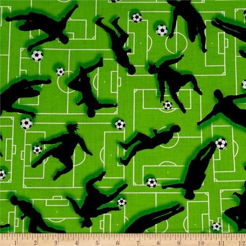 Soccer Players Green