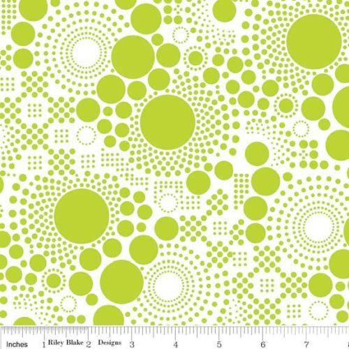 Pop Spots Flannel Green