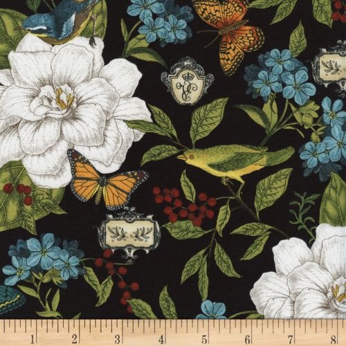 Butterfly Floral Cream