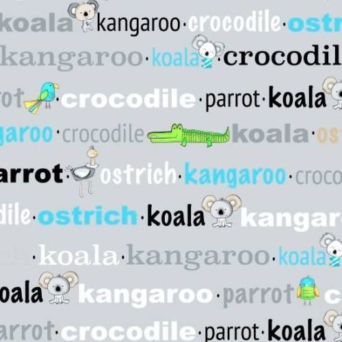 Koala Party Words
