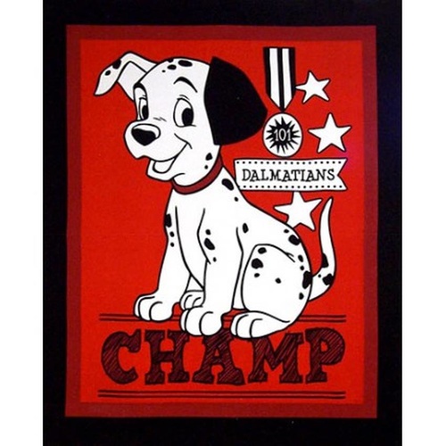 Licensed Dalmatian Dog Panel