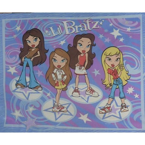 Licensed Lil Bratz Glitter Panel