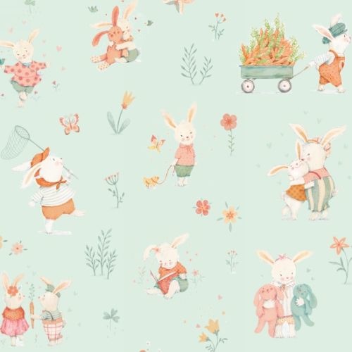 Bunny Tales Garden Blue