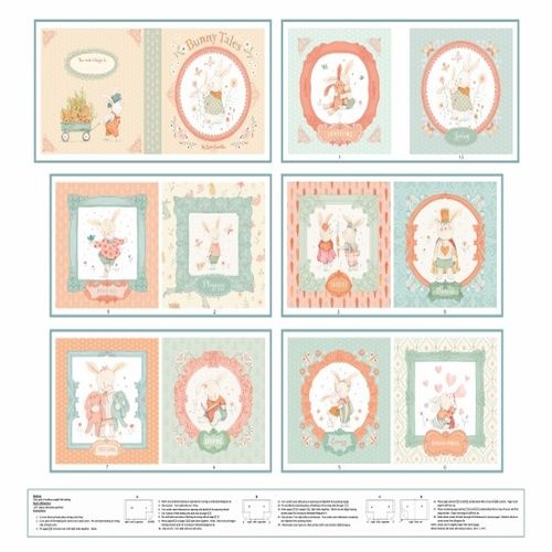 Bunny Tales Soft Book Panel