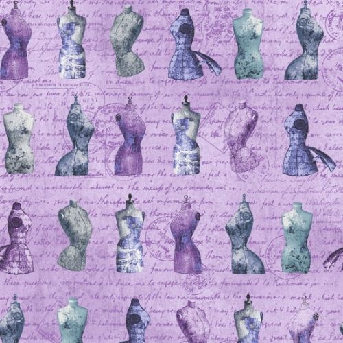 Dress forms Purple