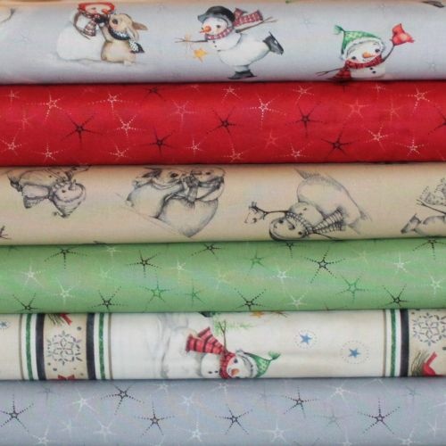Snowmen Meadow FQ Bundle