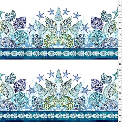 ITB Wonders of the Ocean Sea Border Stripe 2WO-1